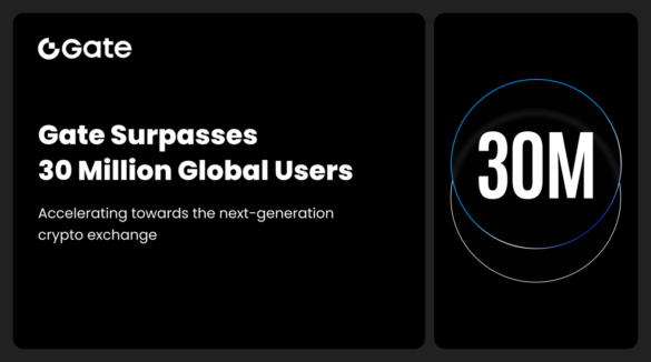 Gate Surpasses 30 Million Global Users, Accelerating Its Rise as the Next-Generation Crypto Exchange
